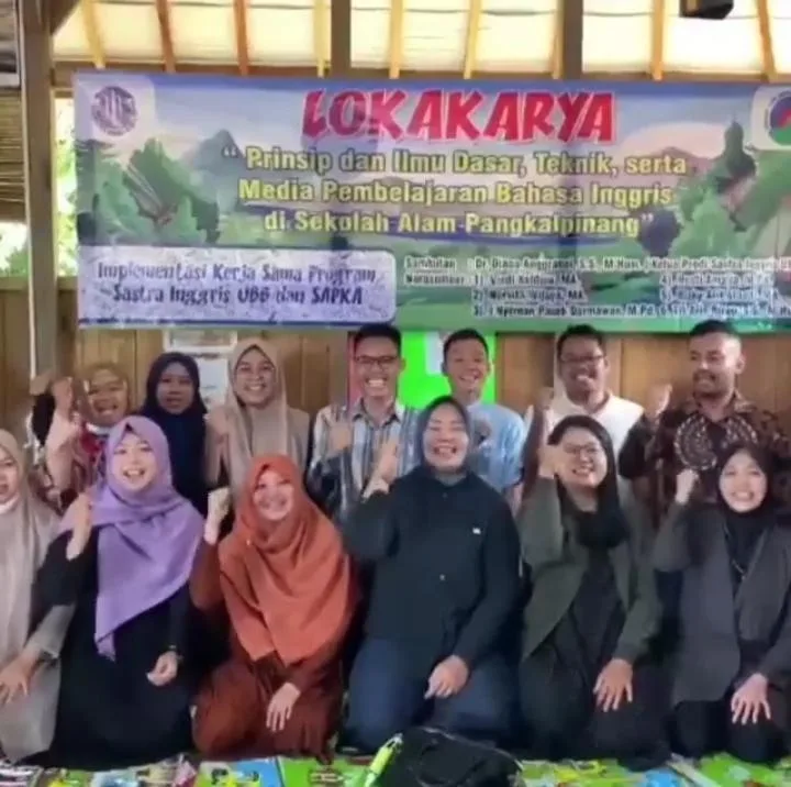 Prodi Sastra Inggris UBB Adakan Lokakarya sebagai Implementasi  Kerja Sama dengan SAPKA